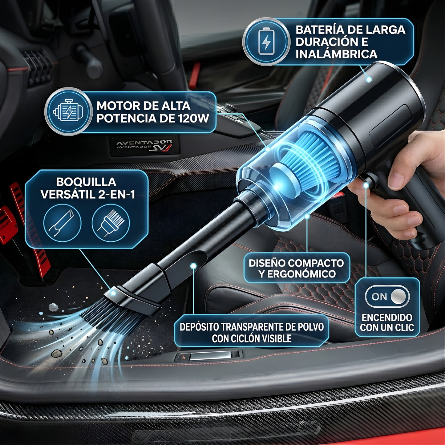 TURBO ASPIRADORA